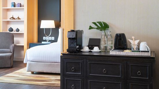 Coffee Machine & Electric Kettle - Club One Bedroom Executive Suite