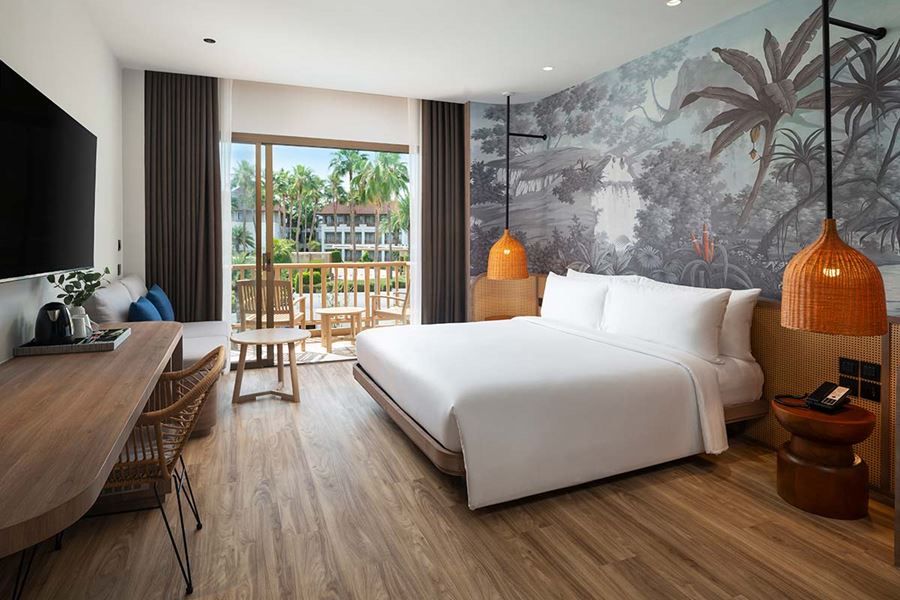 Deluxe Zimmer mit Poolblick