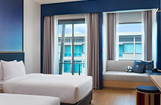 Deluxe Zimmer mit Poolblick