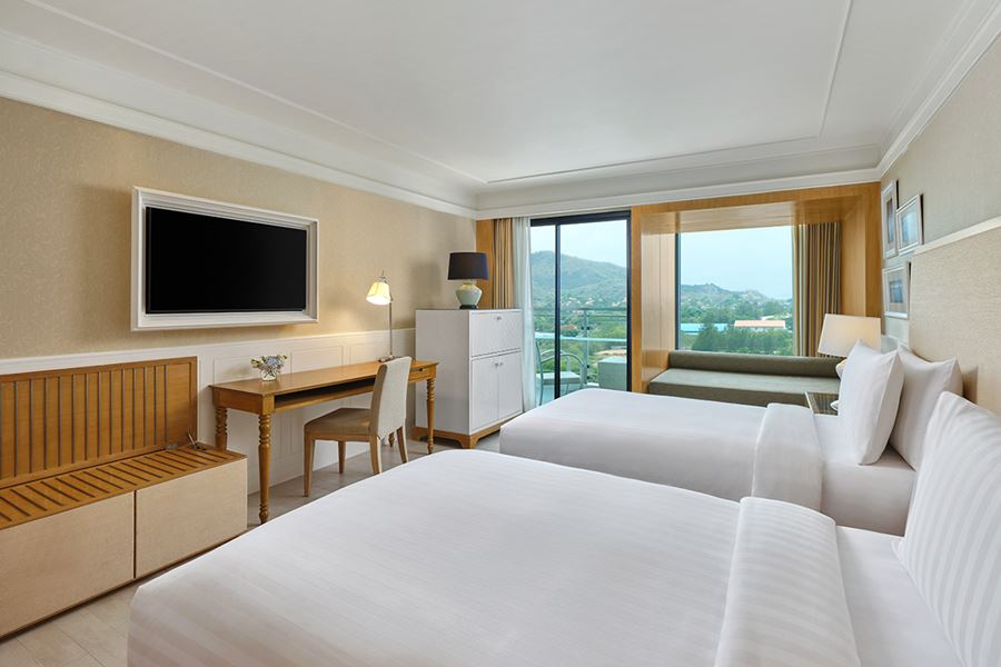Deluxe Zimmer mit Hügel Blick