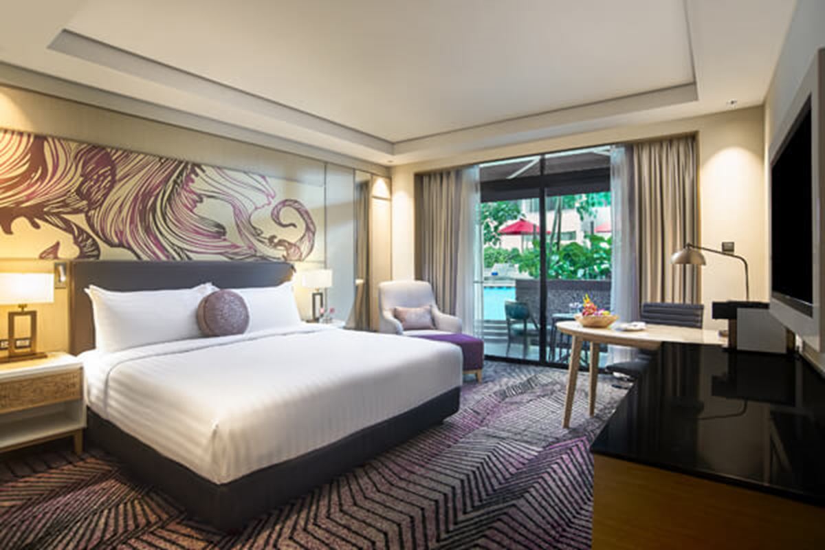 Deluxe Zimmer mit direckt Poolzugang - Amari Johor Bahru