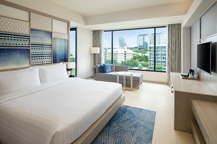Deluxe Zimmer mit Poolblick