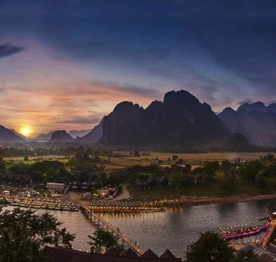 Lage - Amari Vang Vieng